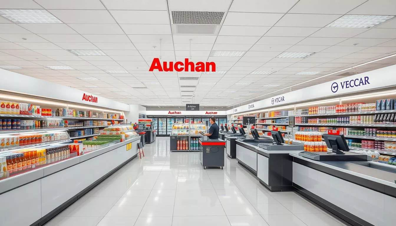 oferta de emprego, oportunidade, operador de caixa, supermercado auchan